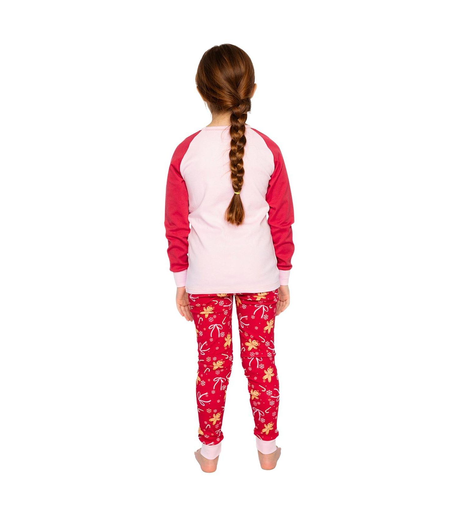 Little and Big Girl (6 - 12) Cotton Two-Piece Pajama Set