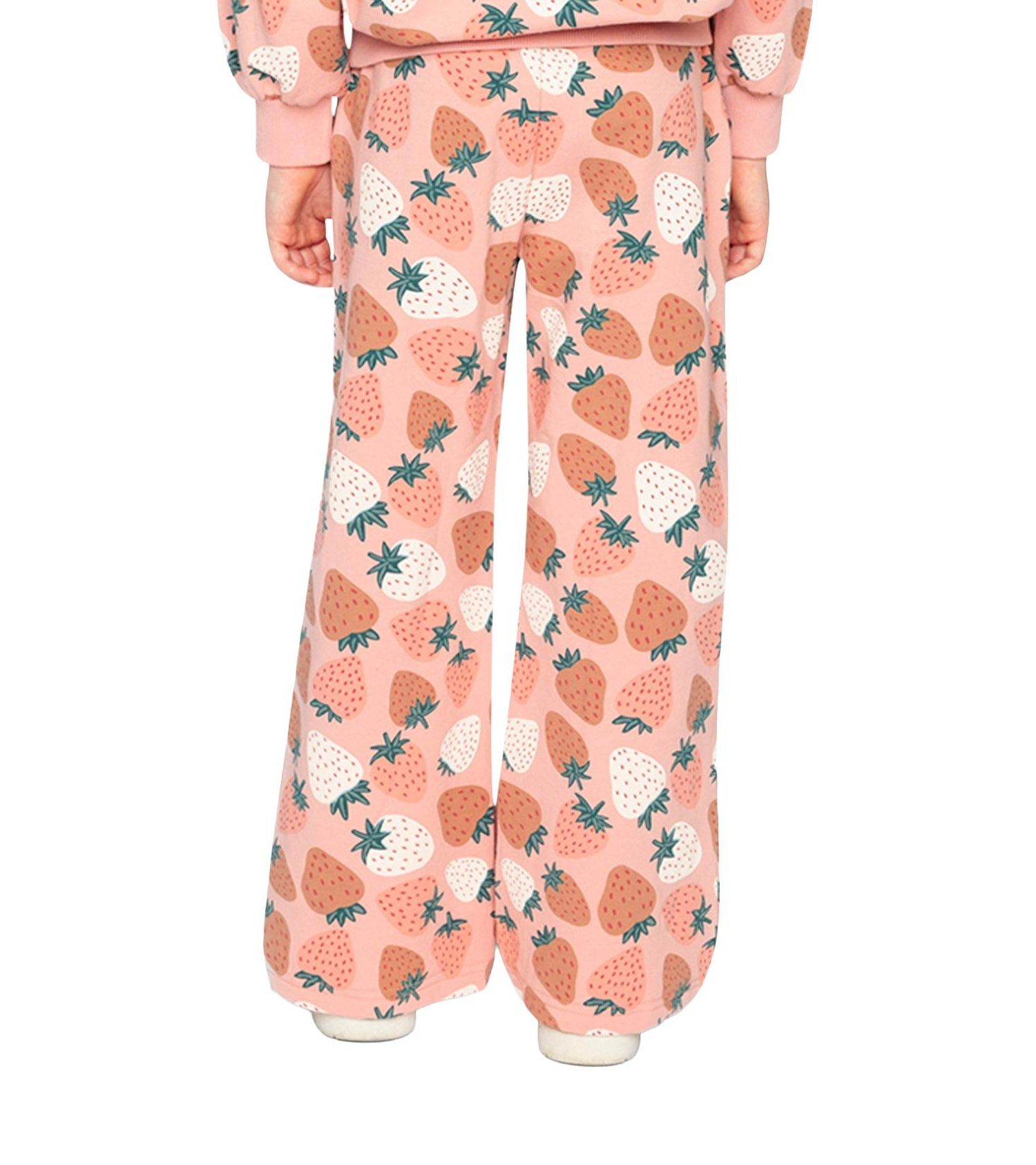 Girls' (6-12) Wide Leg Sweatpants