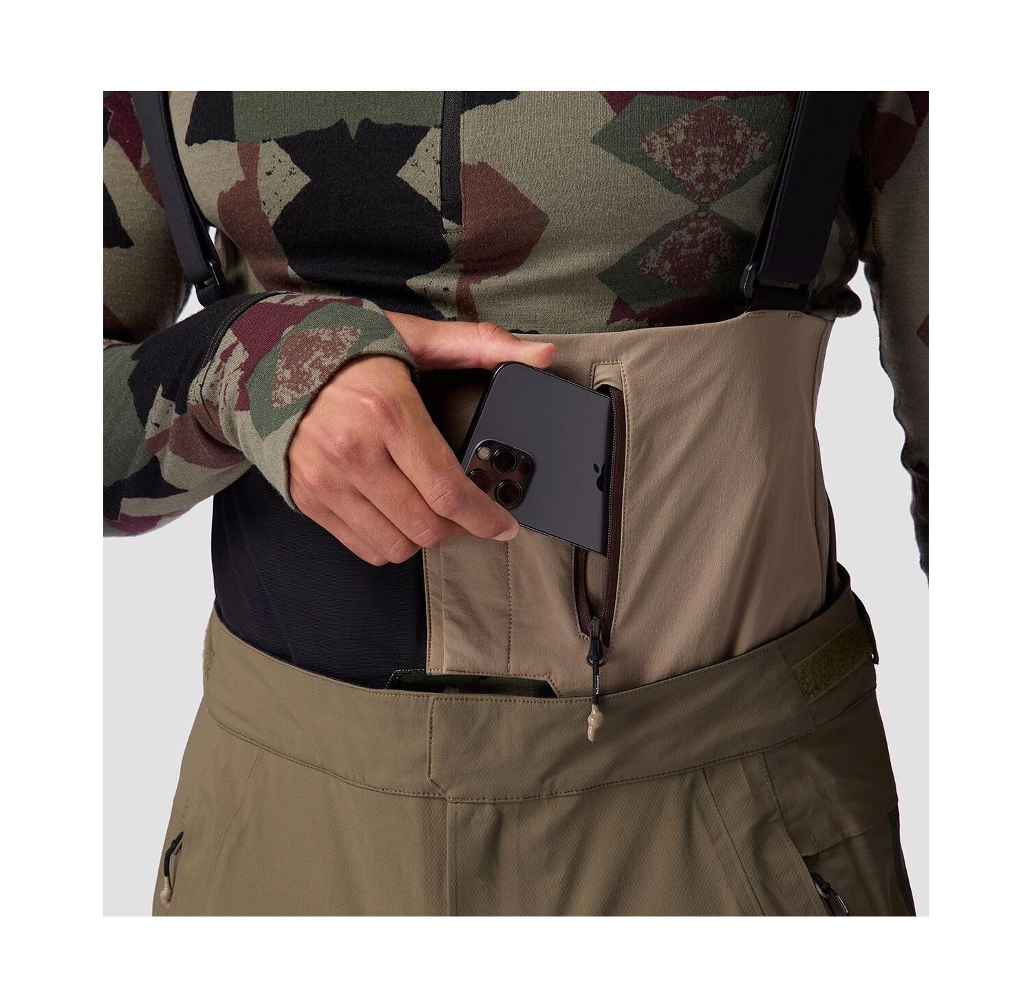 Men's Cardiac Xpore 3L Touring Convertible Bib Ski Pants