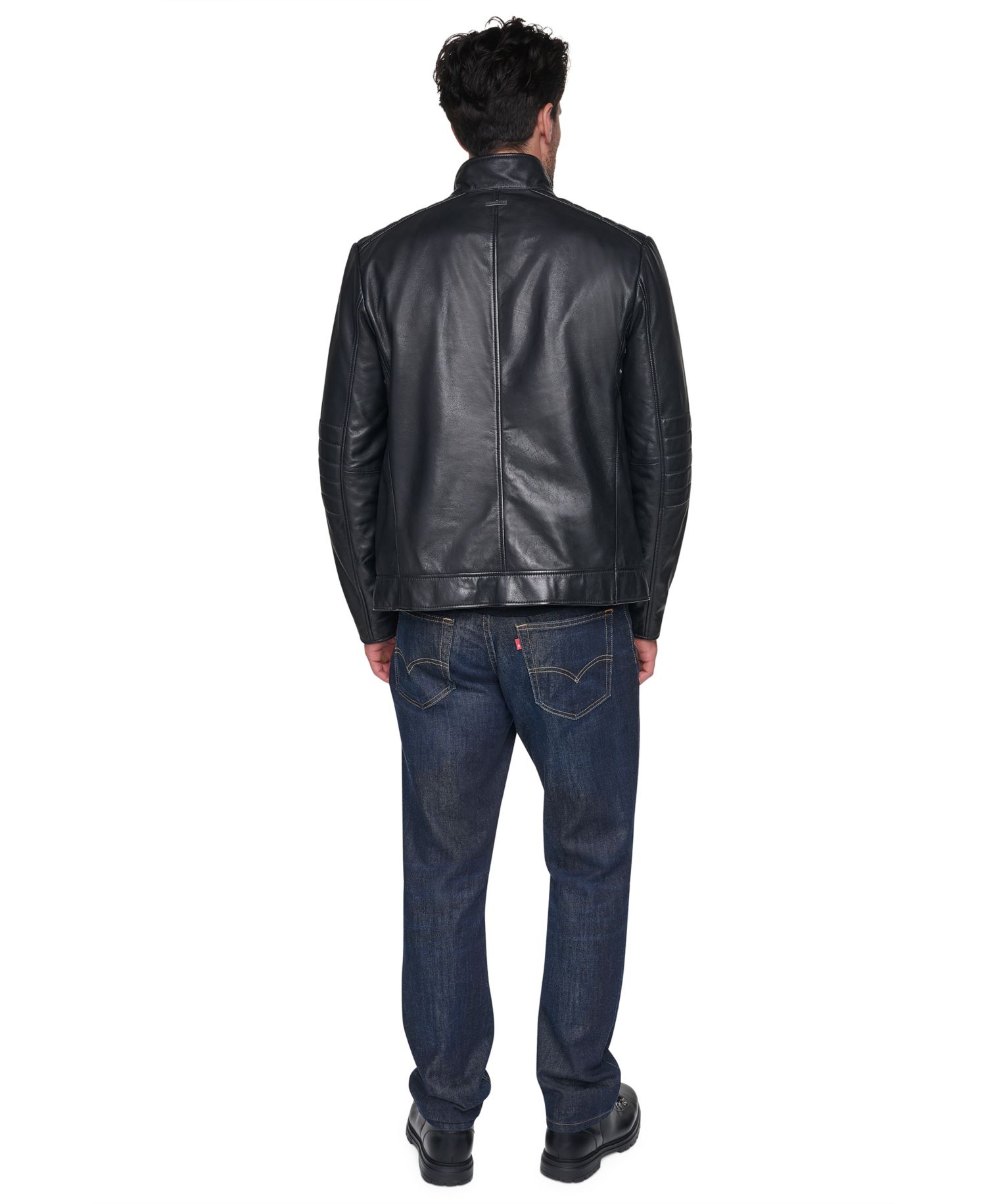 Men's Aged Lamb Racer Jacket