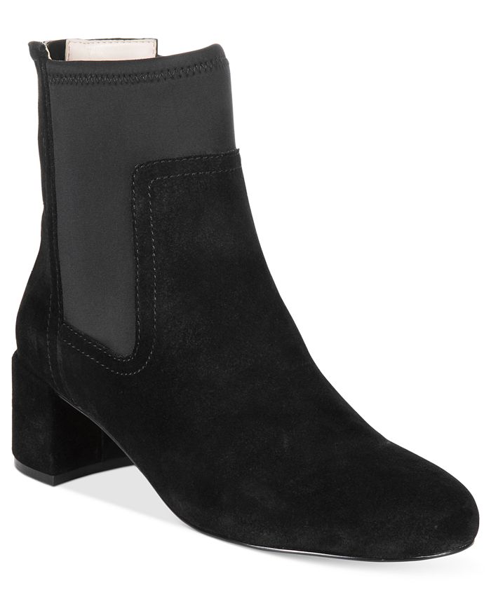 Taryn Rose TR Louise Block-Heel Booties - Macy's