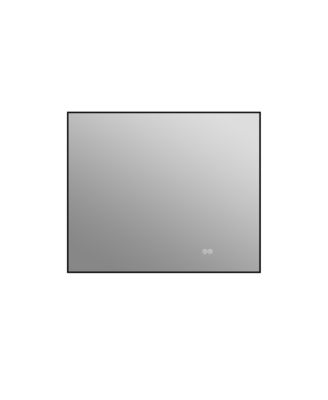 30 x 36 Inch LED Bathroom Mirror Aluminum Frame Backlit Vanity Mirror Anti Fog Dimmable 3 Color Temp Memory Wall Mounted
