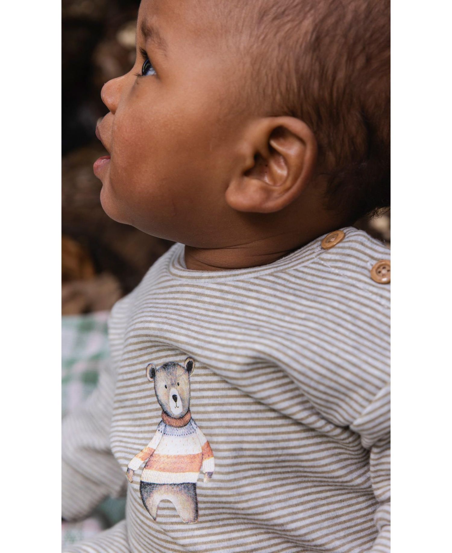 Baby Boy ( 3M to 24M ) Cotton Pants and Top Set Stripes