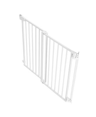 Drilling Mount Pet Gate for Stairs 30 in High and 28 to 43 in Wide