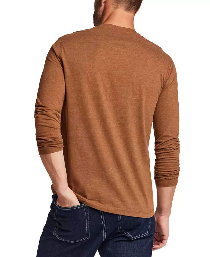 Men's Long-Sleeve Henley Shirt - thumbnail 4