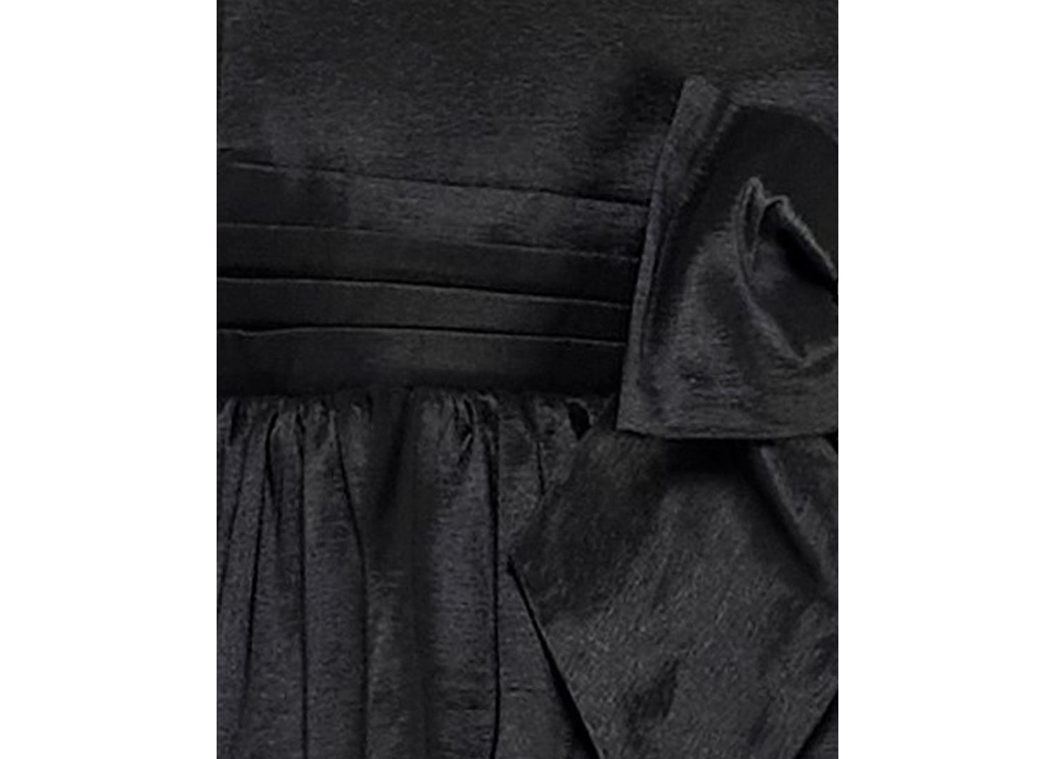 Juniors' Strapless Tiered Satin Dress