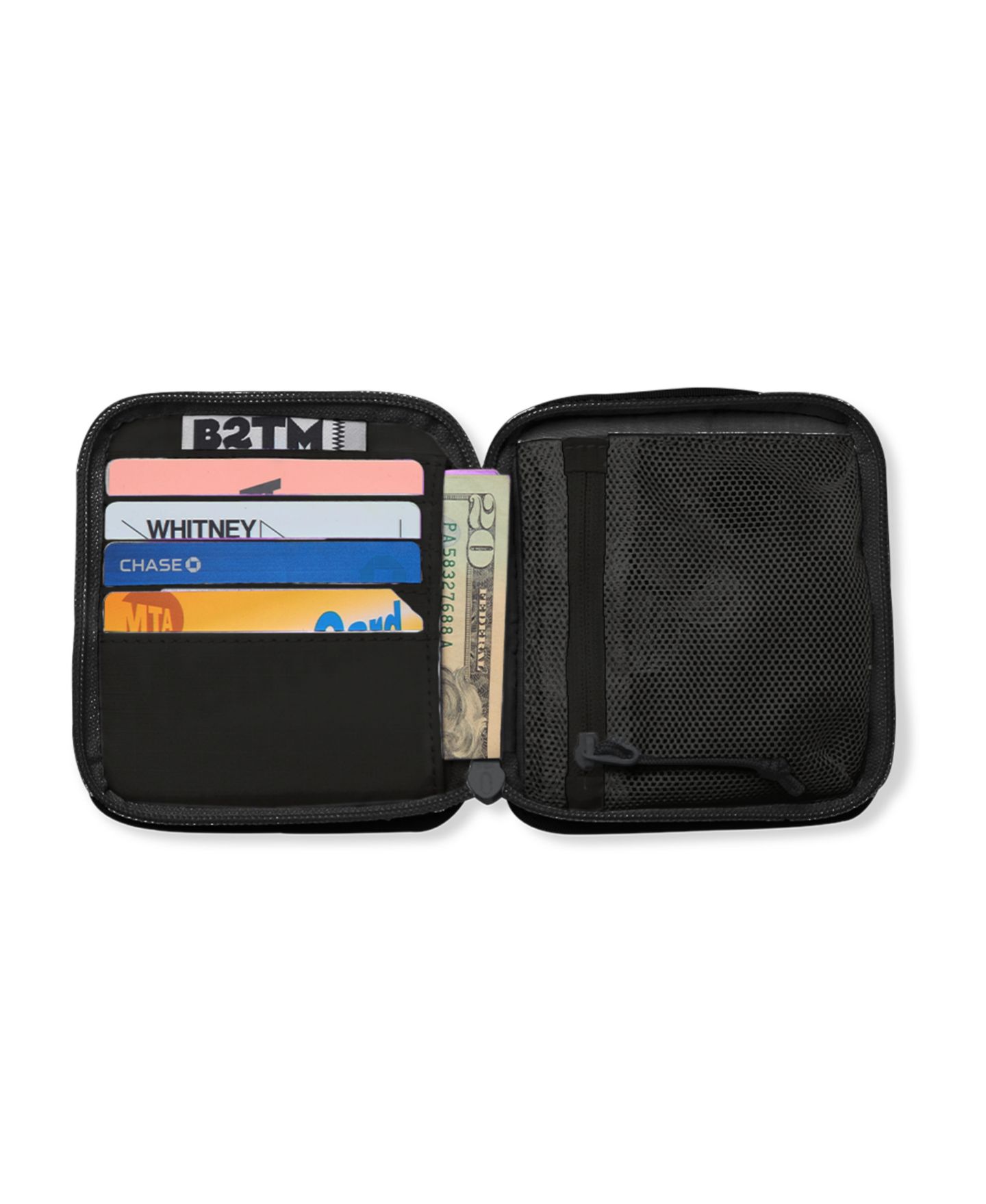 Женский кошелёк Baboon to the Moon Zip Wallet, цвет: Чёрный — фото 2