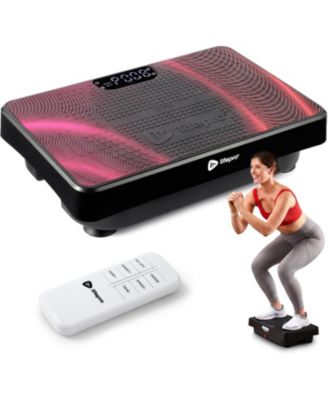 VibraNano Mini Vibration Plate Exercise Machine with 120 Speeds, Remote, 5 Presets for Full Body Home Workouts