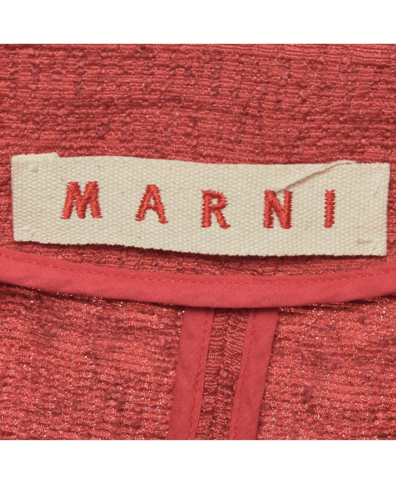 Marni Women's Tweed Fringe-Trim Jacket