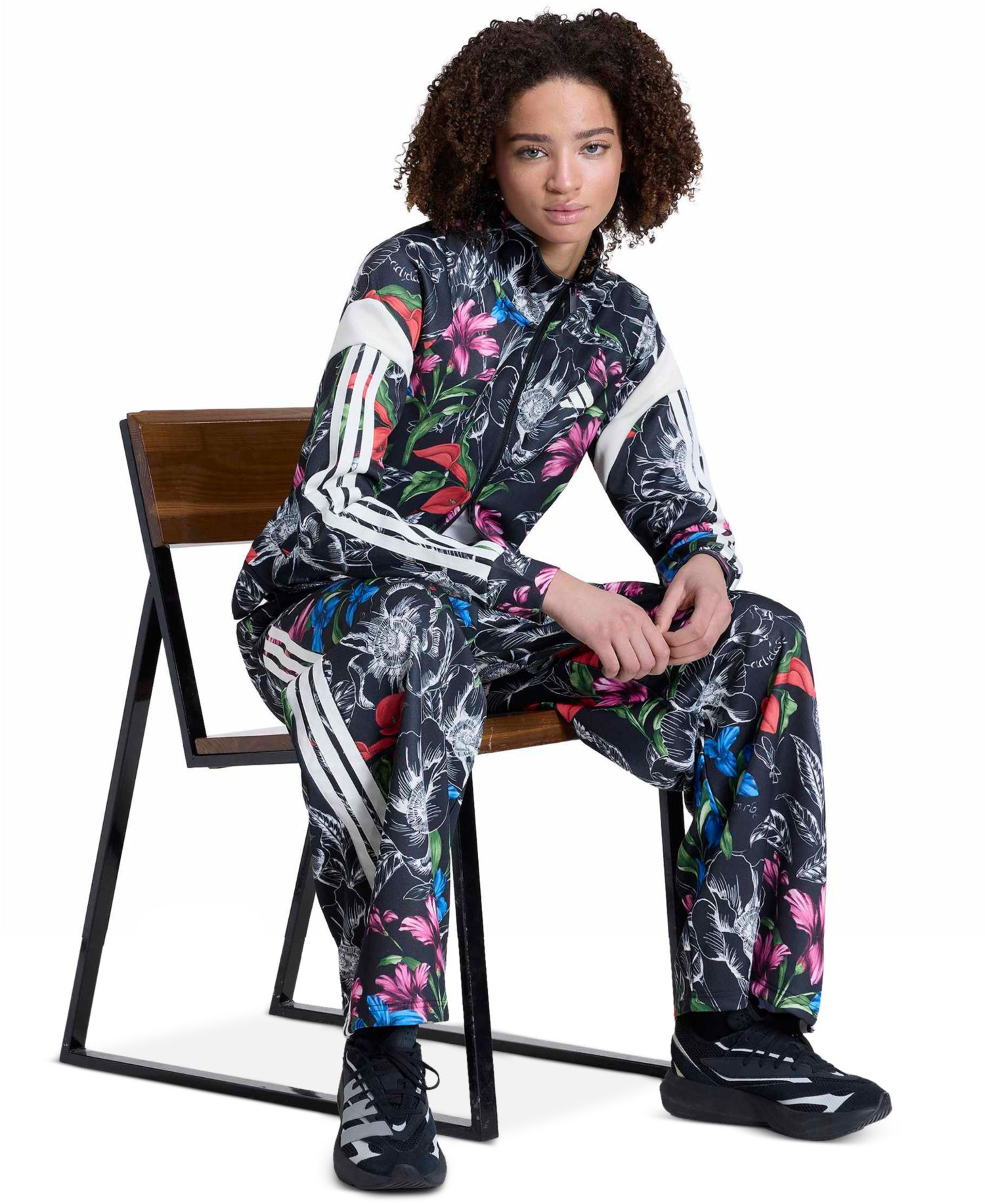 Women's Farm Tiro TT Floral Slim-Fit Jacket
