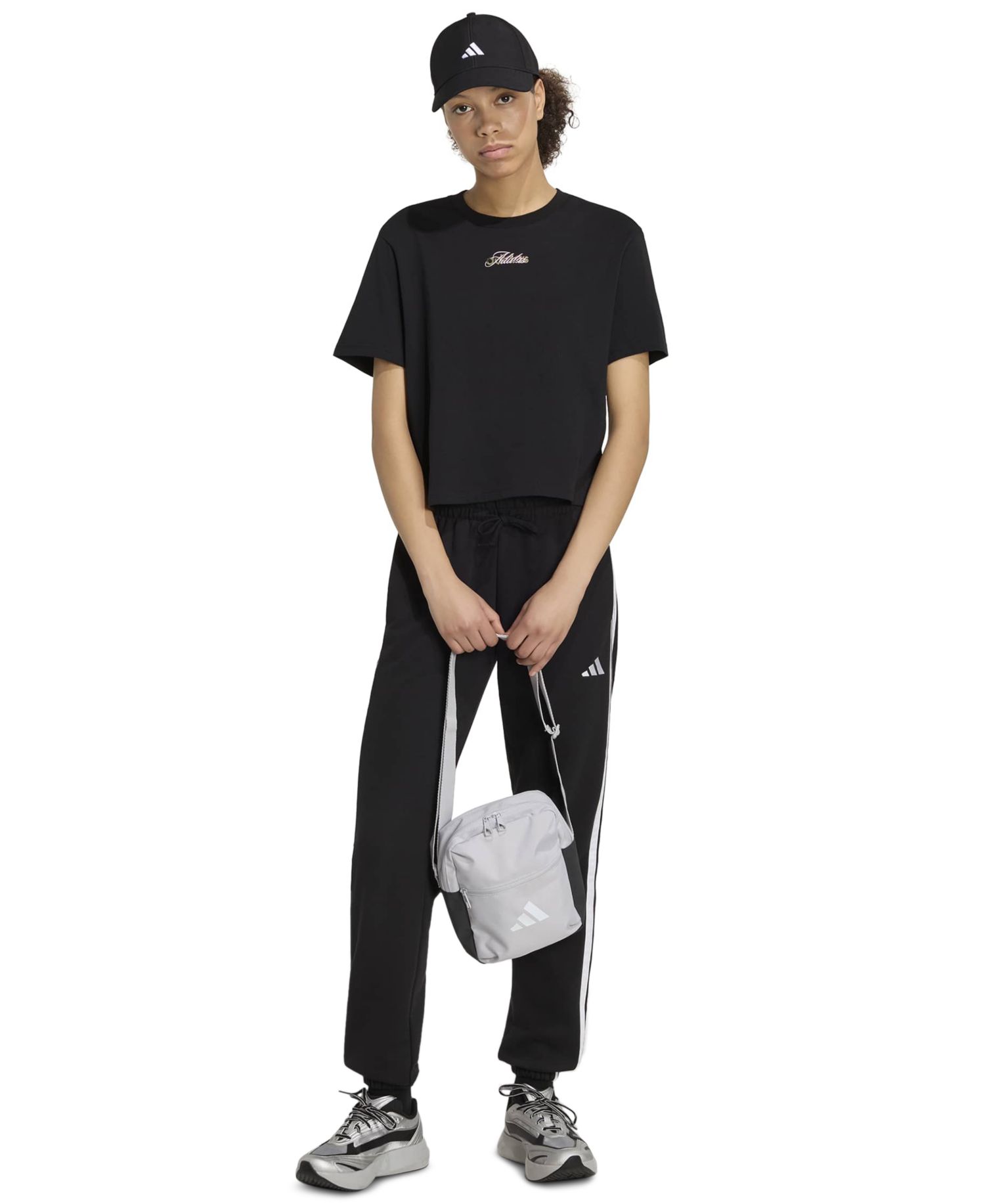 Women's Camo Graphic Loose-Fit Crewneck T-Shirt
