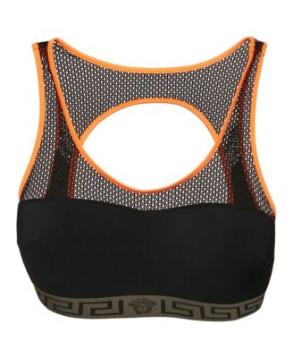 Women's Underwear Mesh Trim Sports Bra