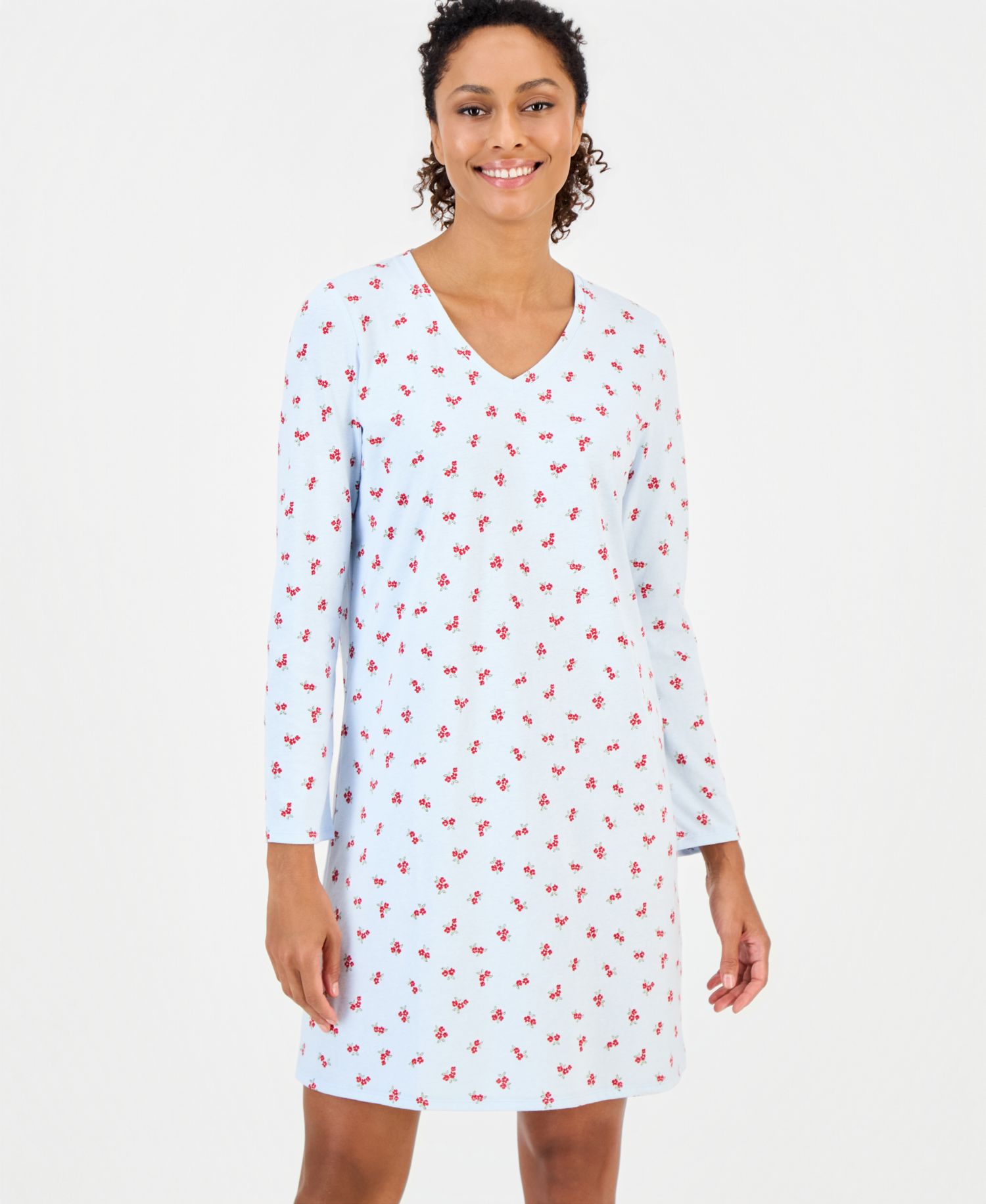 Women's Printed Jersey Sleepshirt