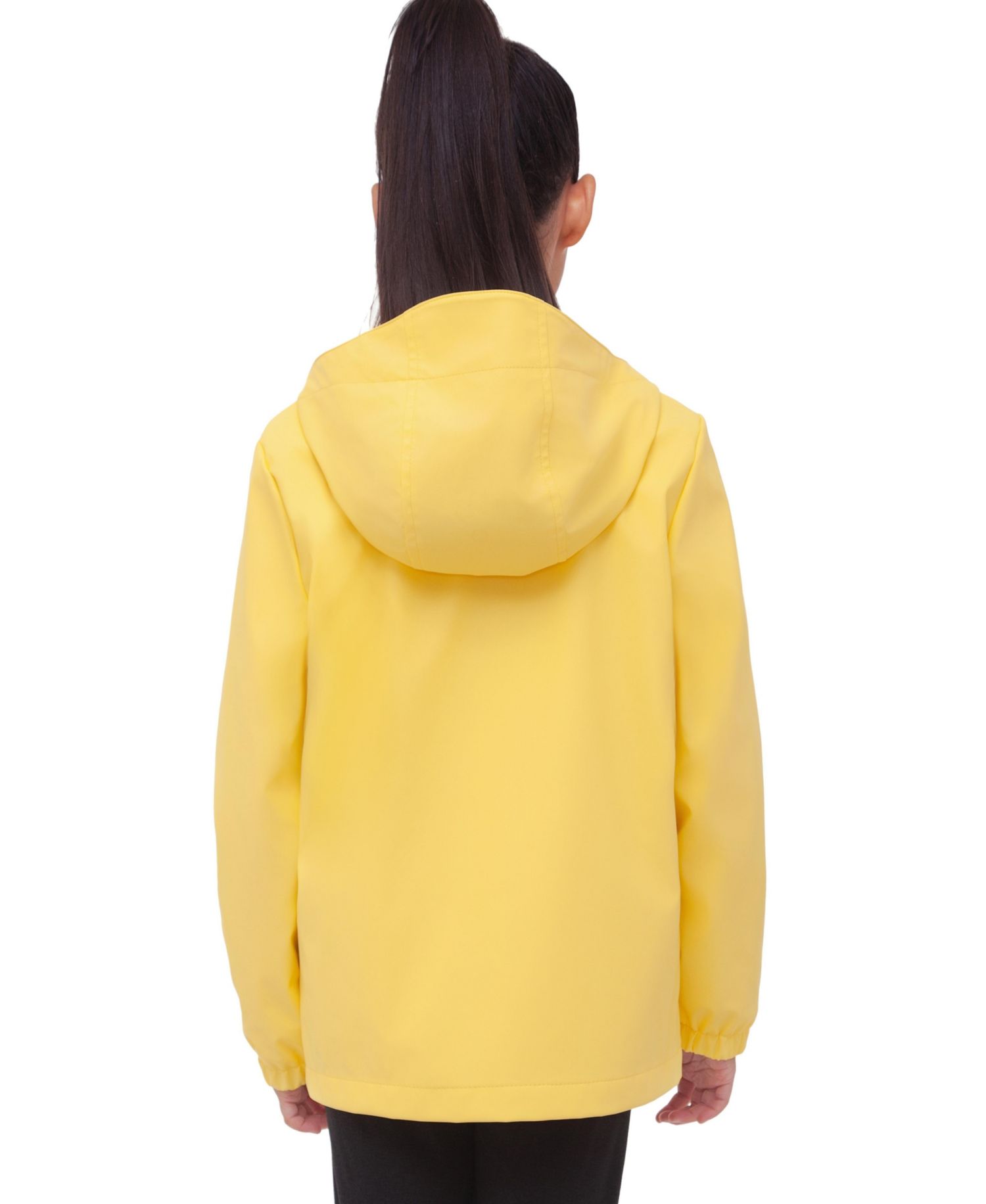 Girls (4 - 18) Waterproof Rain Coat Rubberized Jacket