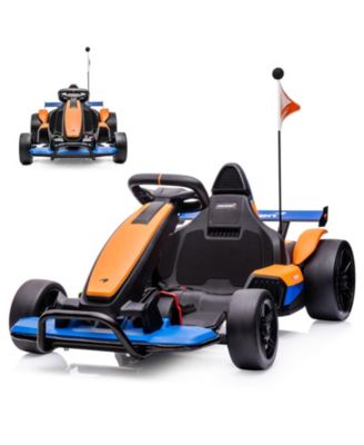 24V Kids Ride-On Car, Dual 120W Motors, High/Low Speed Modes, 54"L x 31"W x 22"H, 140 lb Capacity, Ages 6 plus
