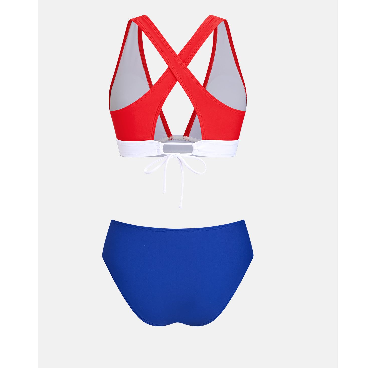Women's Wide Strap Tie Side Bikini Set