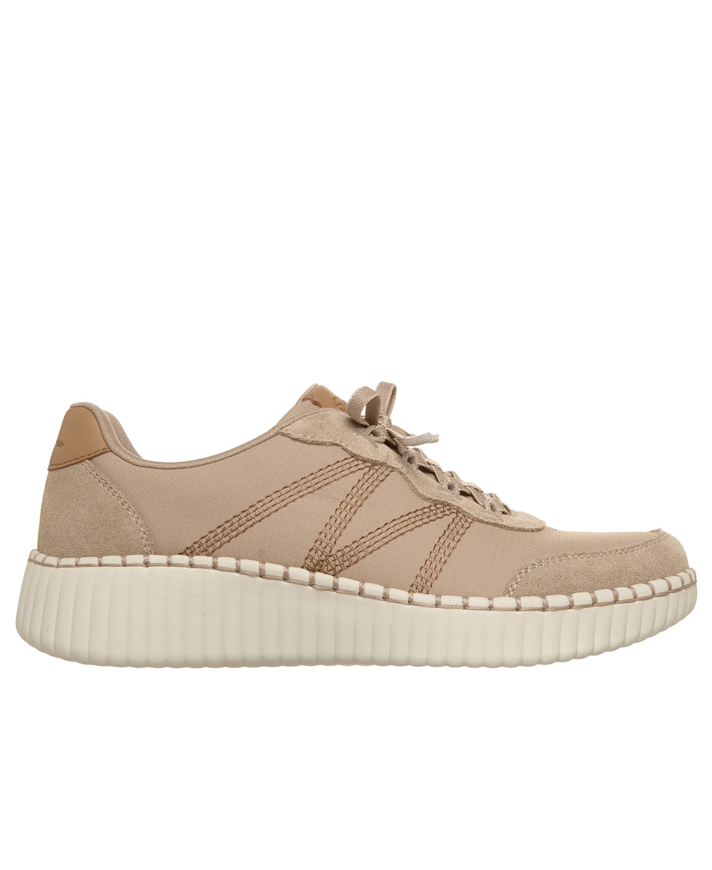 Женские кроссовки Skechers Wilshire Blvd - City Luxe, цвет: Тёмный натуральный — фото 2