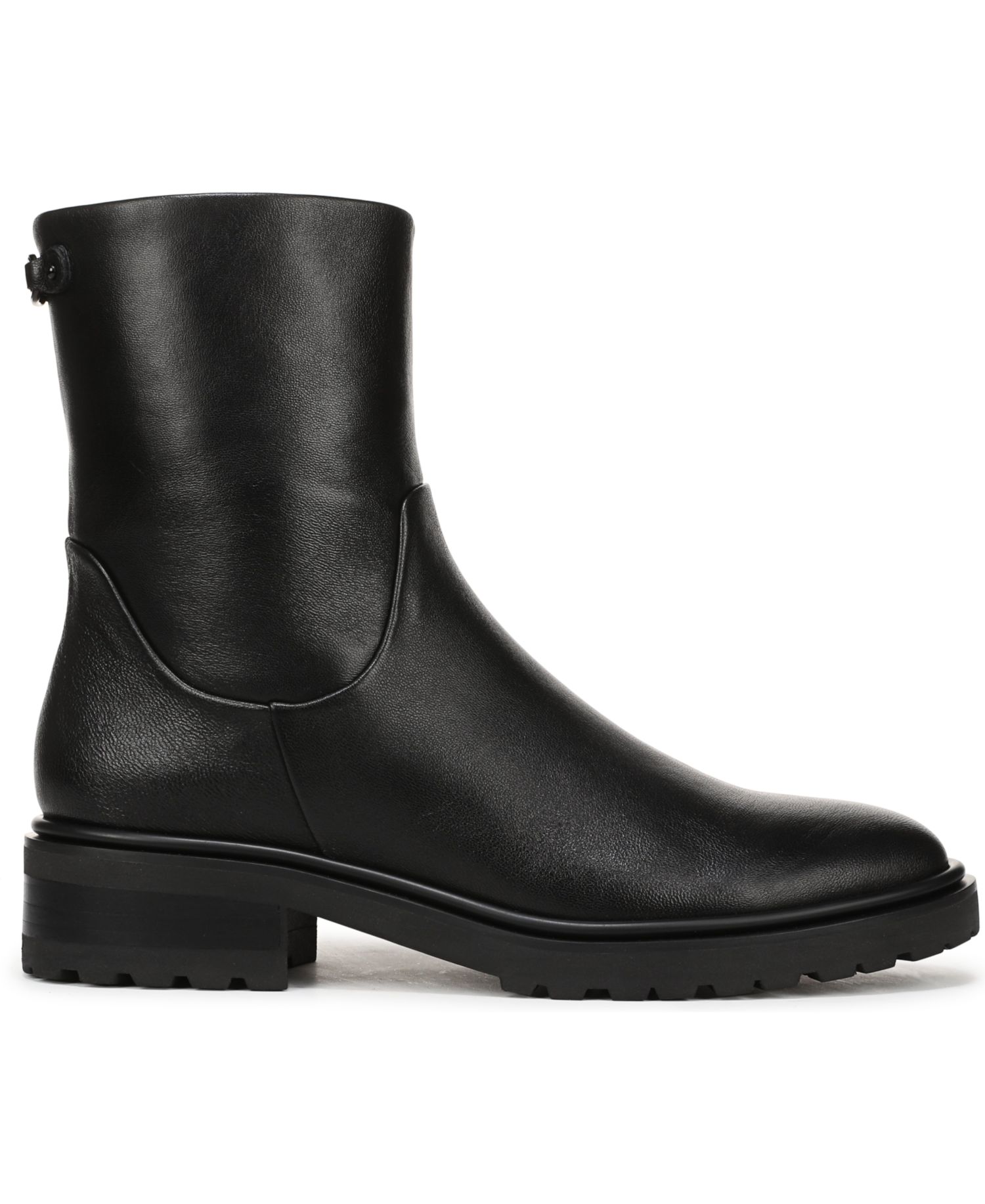 Women's Sky Zip Short Block Heel Boots