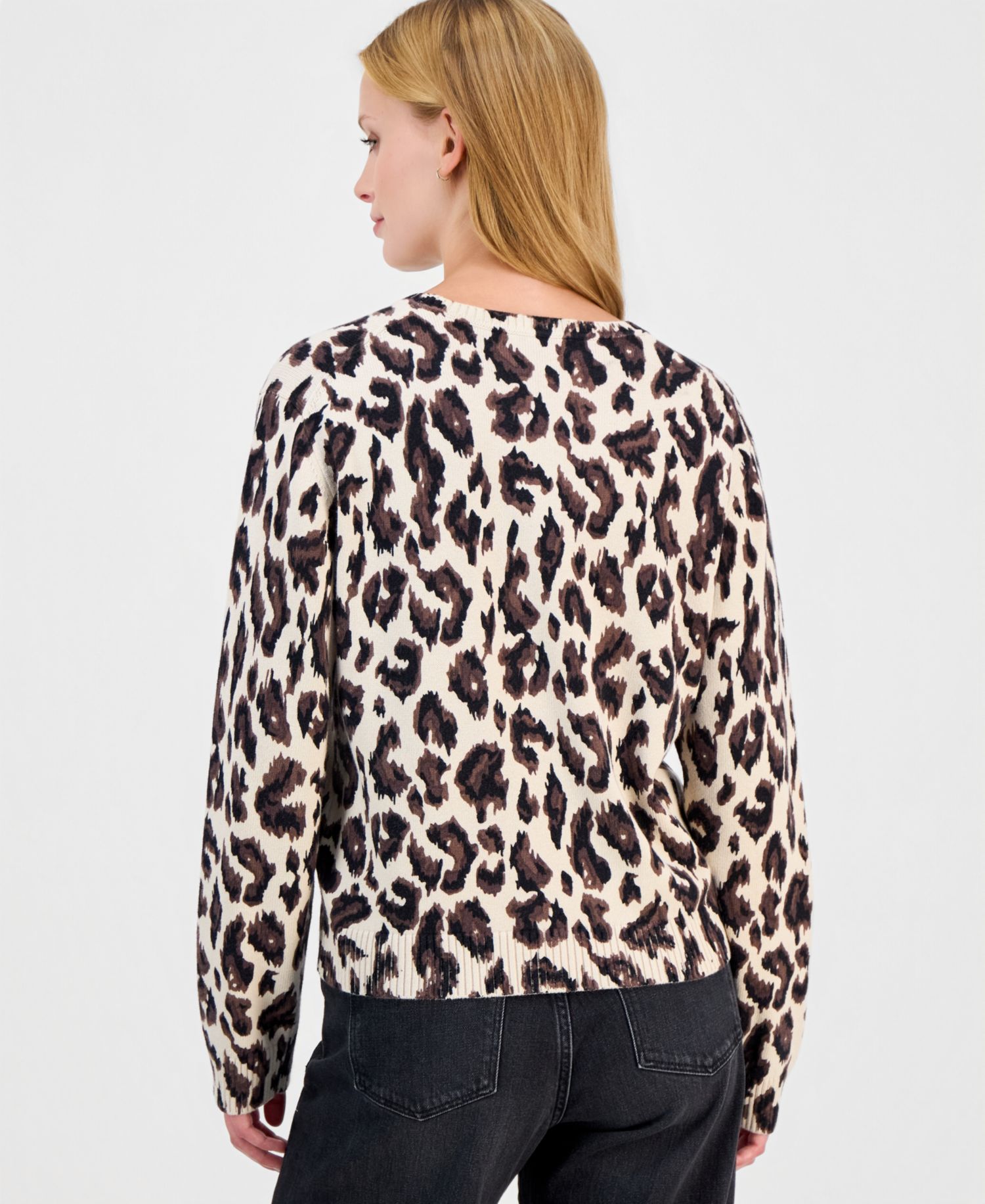 Women's Bema Long-Sleeve Striped Sweater