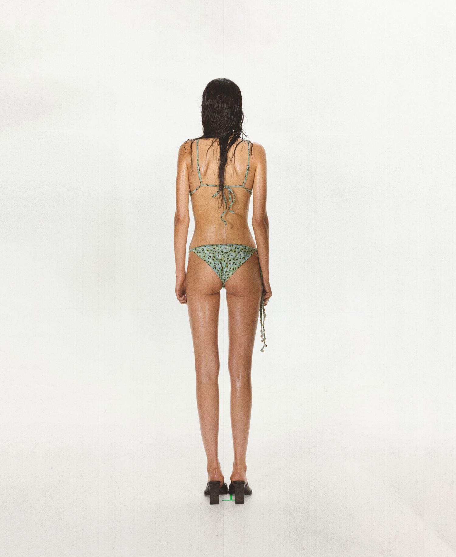 Women's Beaded Brazilian Side-Tie Bikini Briefs