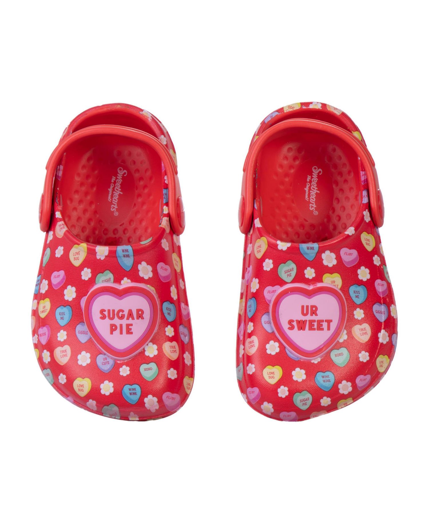 Big Girls Conversation Hearts Clogs