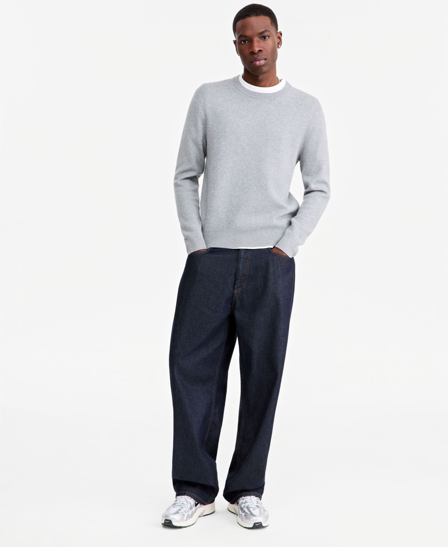 Men's Regular-Fit Crewneck Sweater