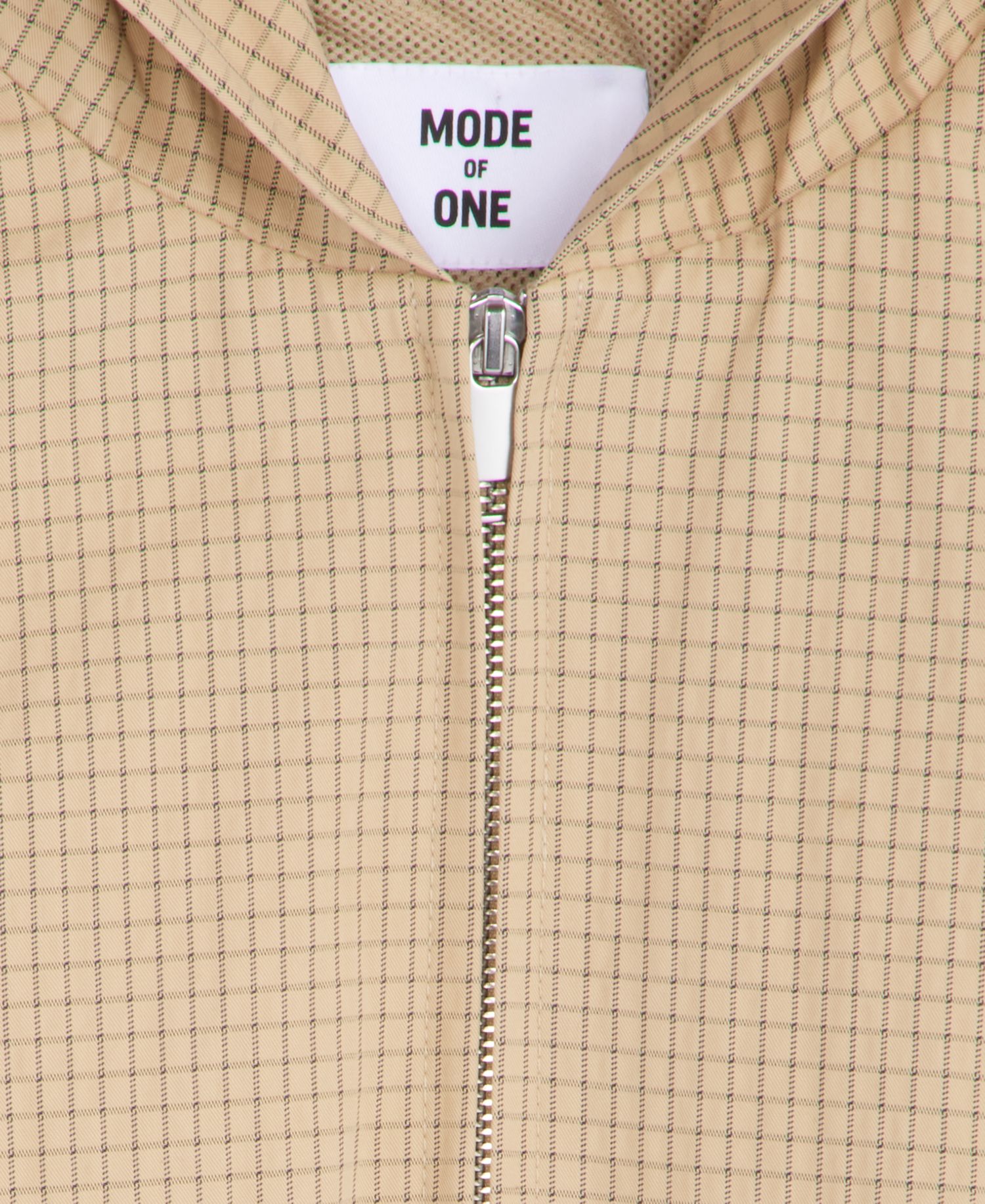Men's Checker Ripstop Hooded Jacket