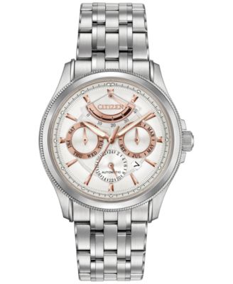Citizen - Men's Automatic Signature Grand Classic Stainless Steel Bracelet Watch 42mm NB5000-55A