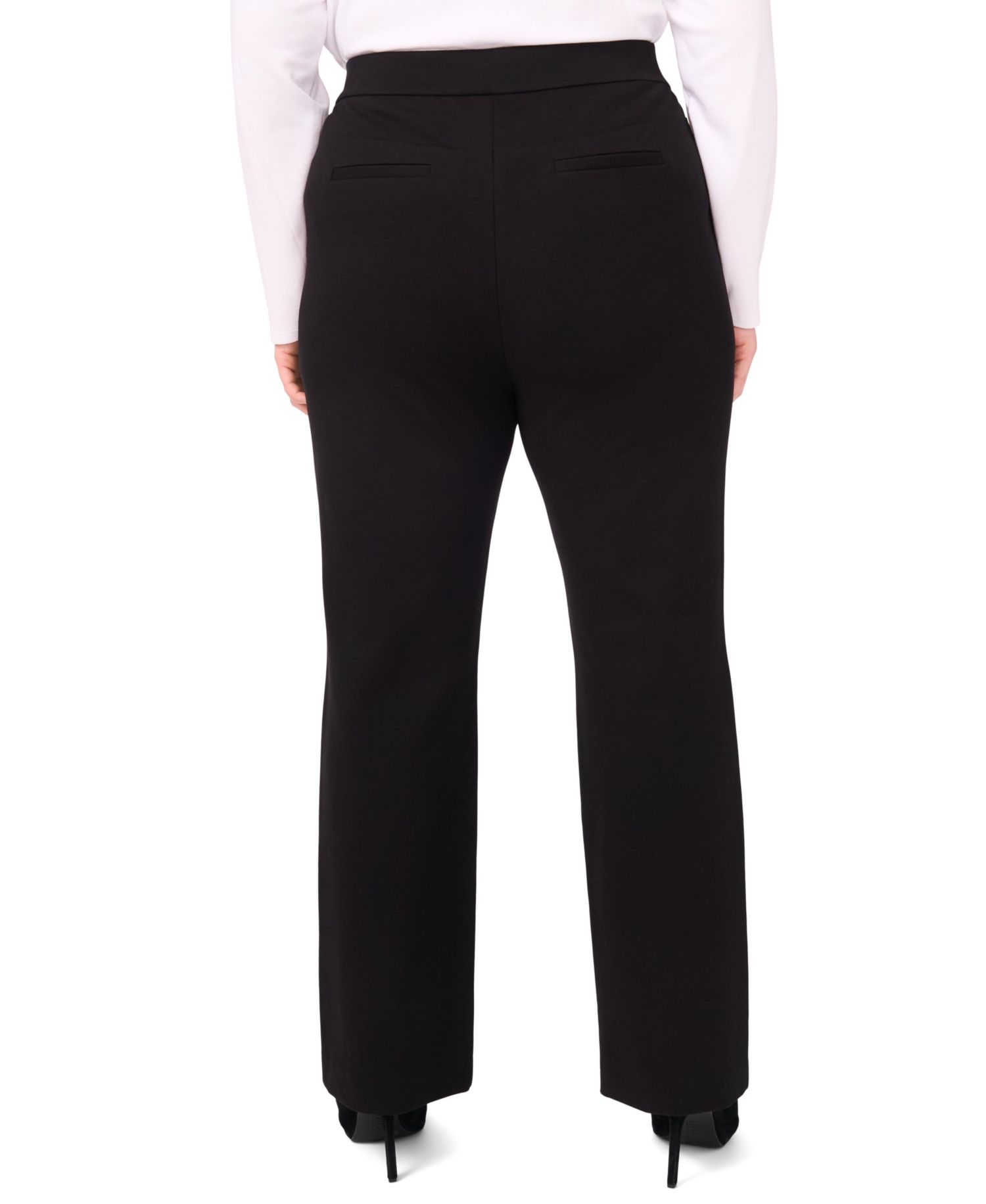 Plus Size Pull-On Bootcut Pants