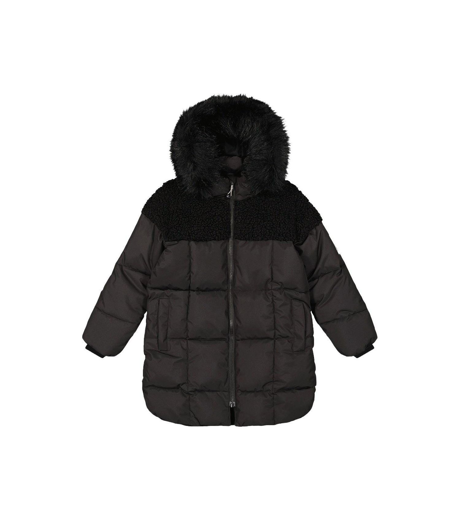 Little and Big Girl ( size 6 to 14 ) Long Winter Puffer Coat