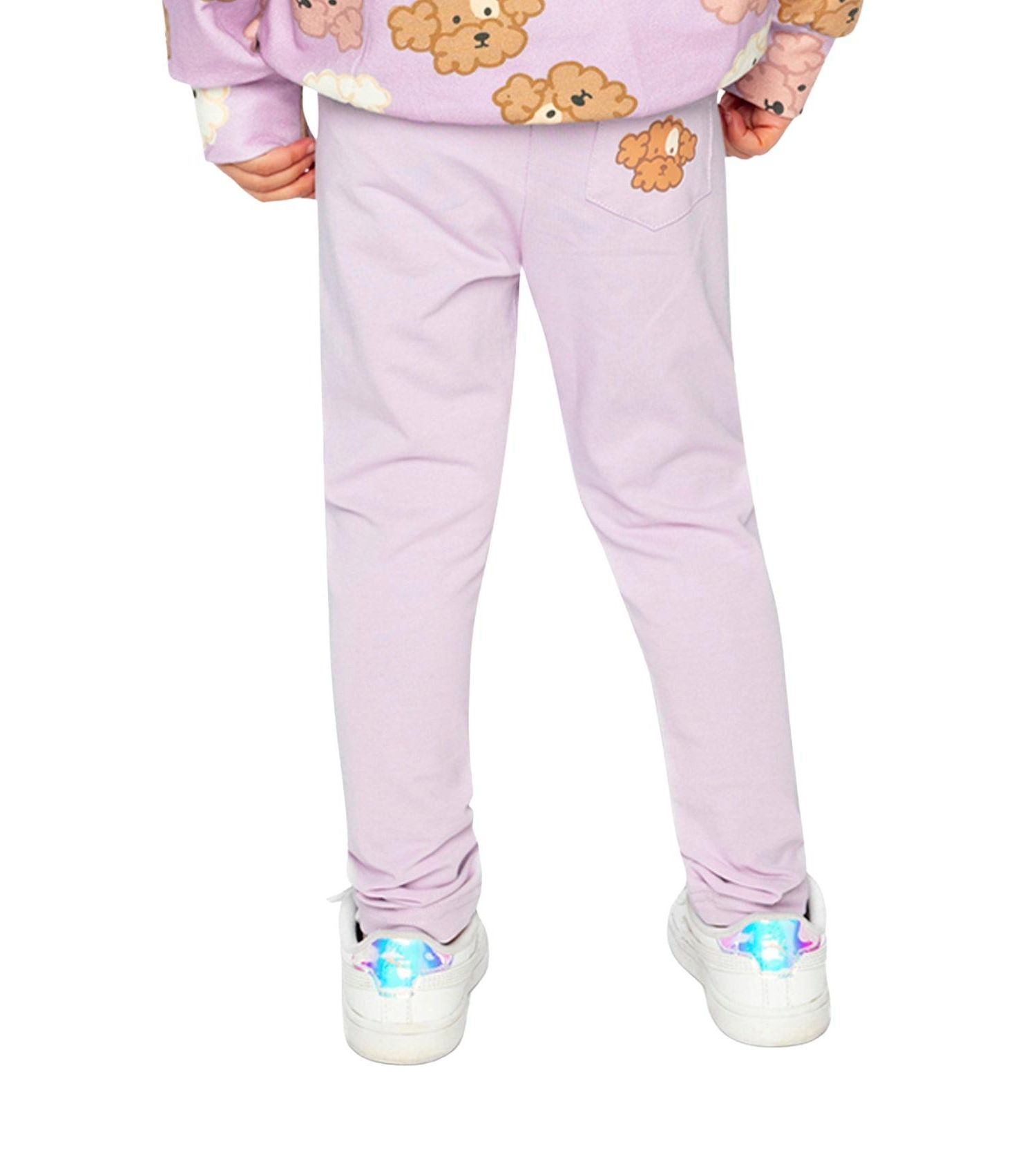 Big Girls 6Y- 12Y Cotton Leggings Lavender
