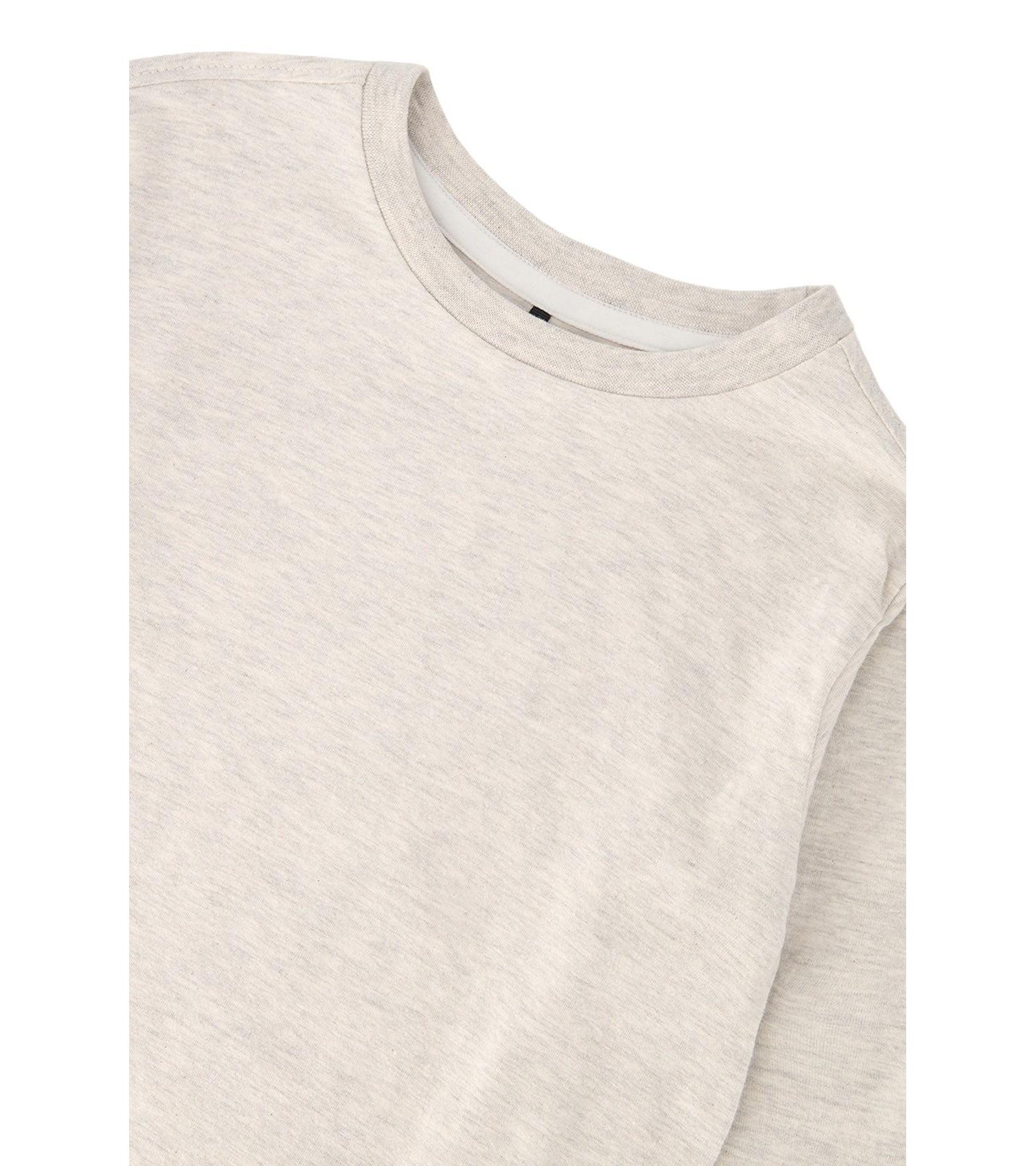 Big Boys (6-12) Cotton Long Sleeve T-Shirt Heather