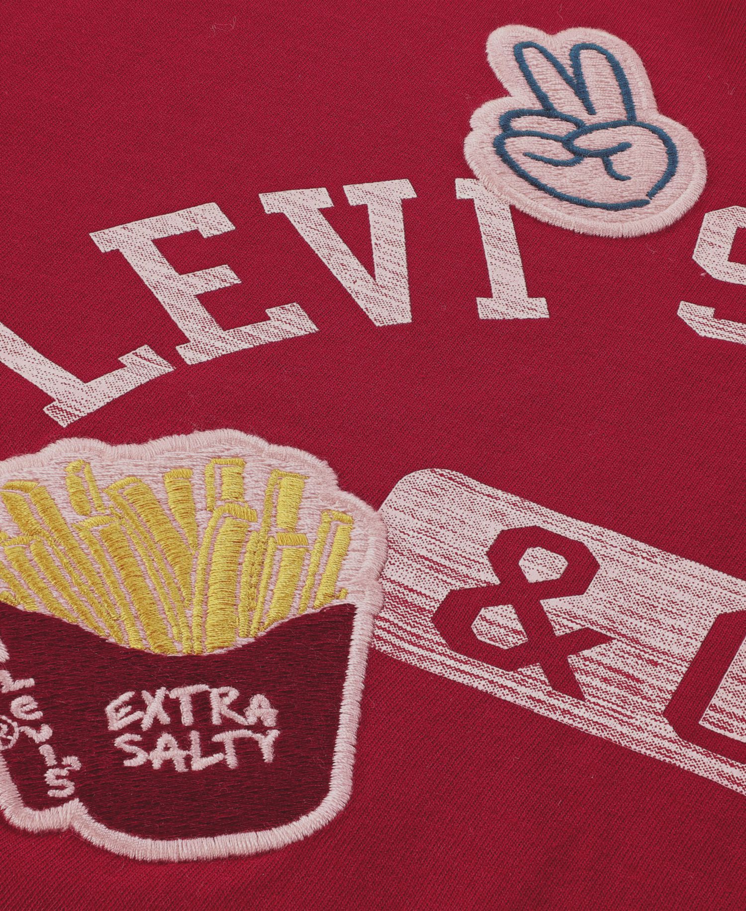 Girls' 7-16 Patches Oversized T-Shirt