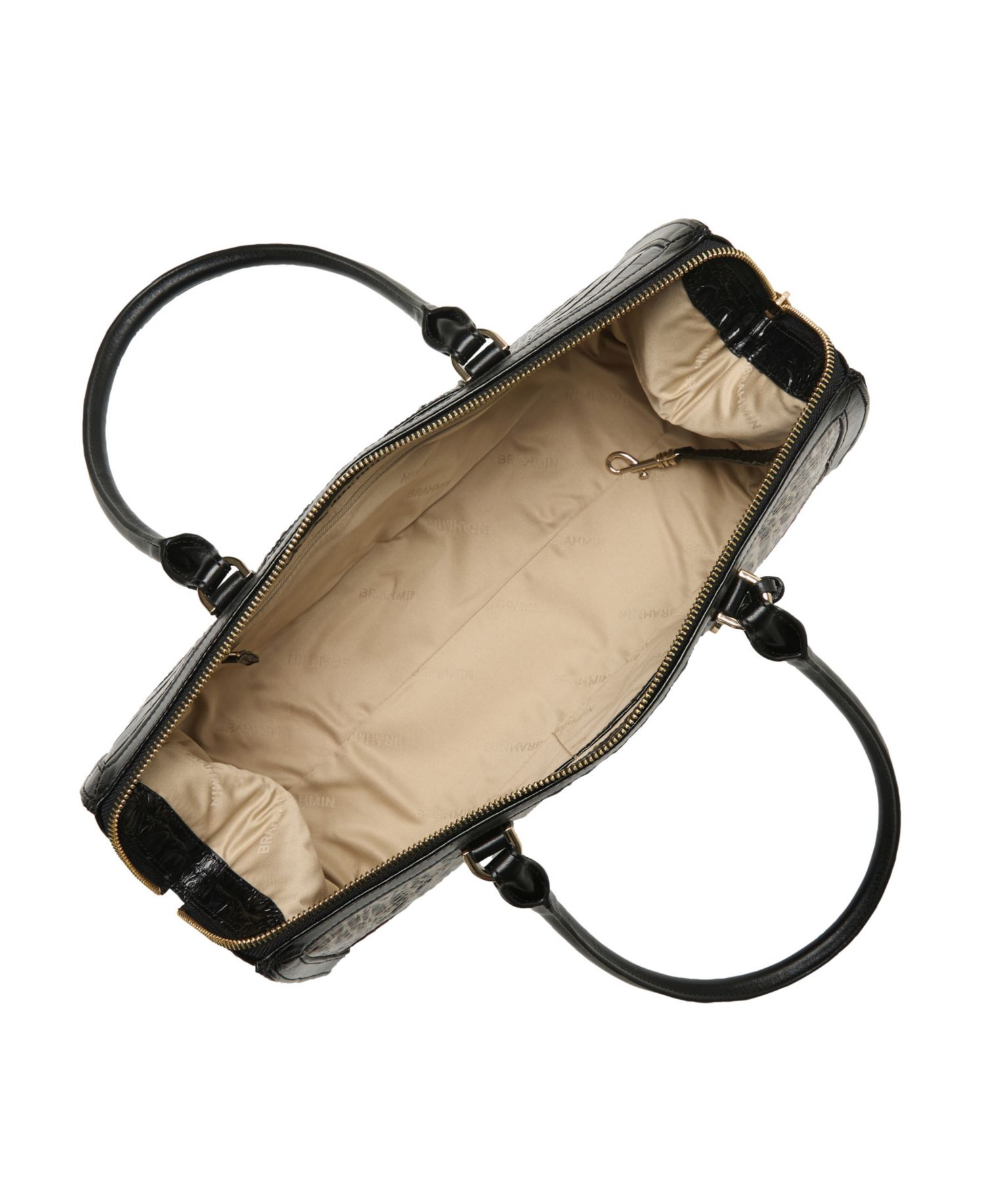 Sophia Ocelot Calgary Large Leather Satchel Bag