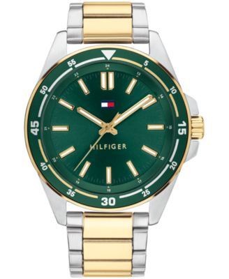 Men's Quartz Two-Tone Stainless Steel Bracelet Watch 42mm