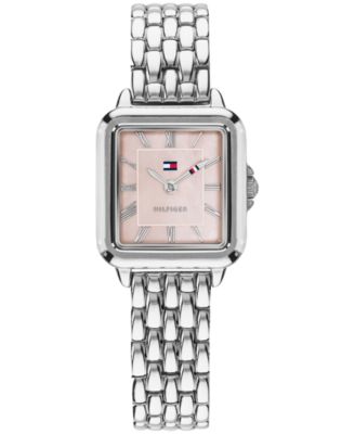 Women's Quartz Silver-Tone Stainless Steel Bracelet Watch 22.5mm
