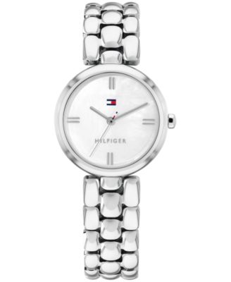 Women's Quartz Silver-Tone Stainless Steel Bracelet Watch 26mm