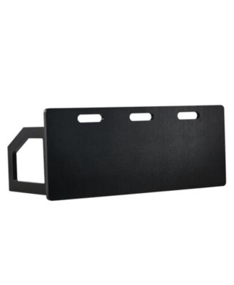 Soccer Rebounder Board, 40x16 in Foldable HDPE Kickback Wall, 2 Angles