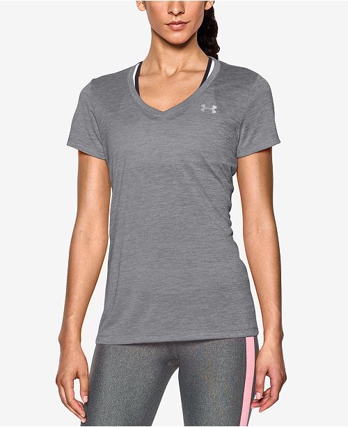 Under Armour Women S Tech Twist Vneck Reviews Women Macy S