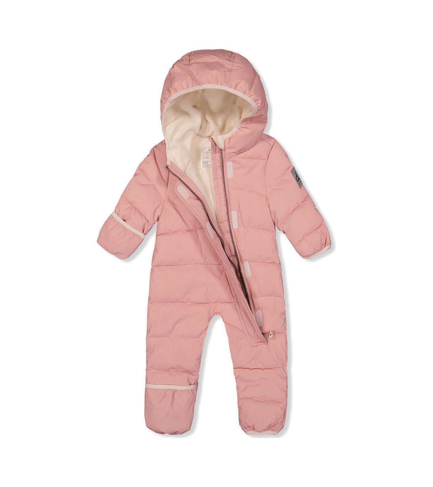 Baby Girls ( 3M to 24M ) Cloud One Piece Snowsuit Adapted for Car Seats Pale Dusty