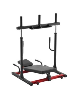 Vertical Leg Press Machine, 550 lb Capacity Carbon Steel Lower Body Home Gym