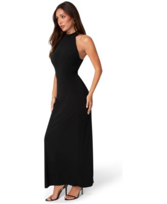 macys long black dress Women's Maxi Dresses Web Collection: Pre Fall Bold and eye-catching, these Color:Black