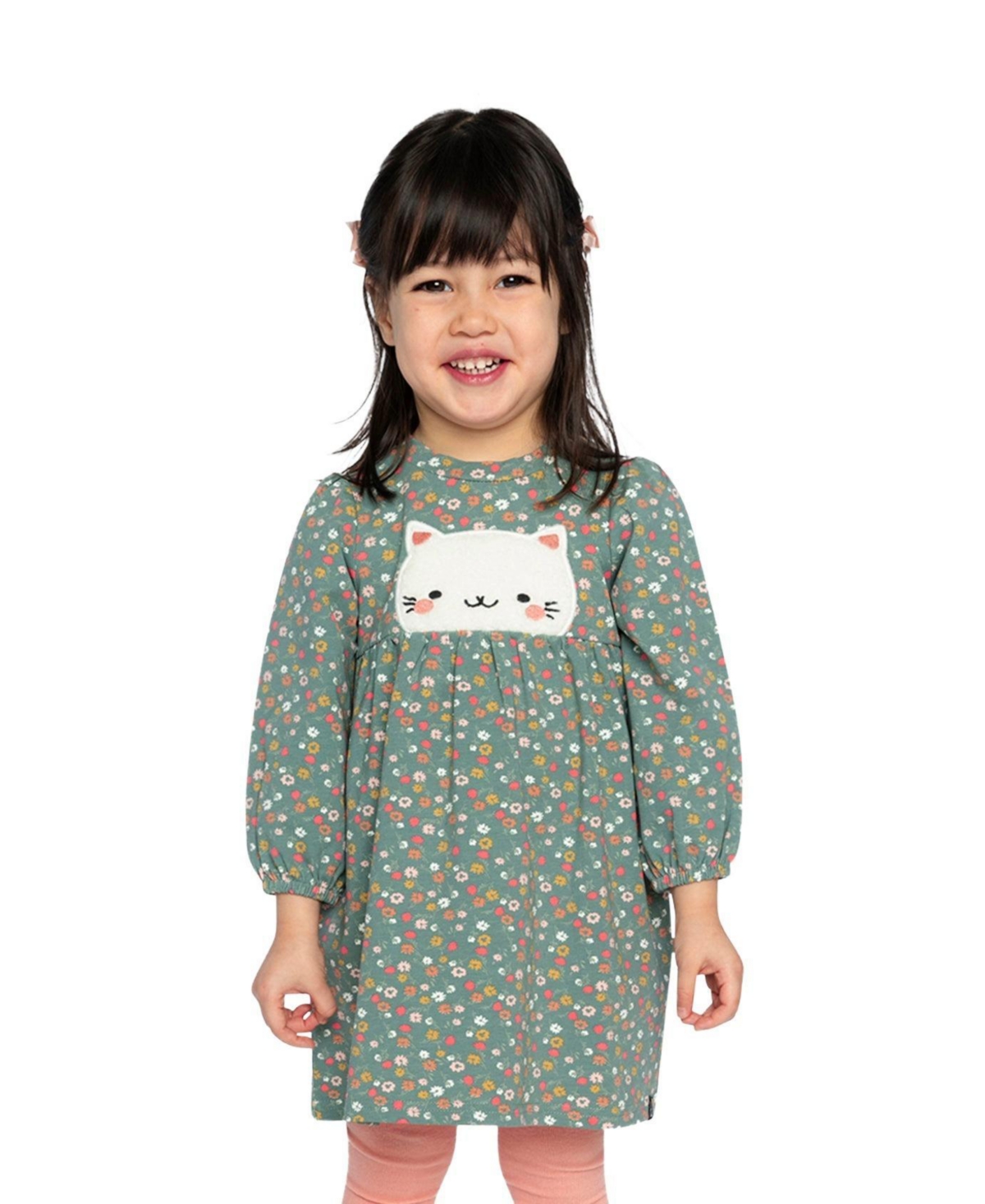 Deux par Toddler Girl 2T -5T Cotton Printed Dress