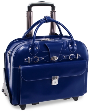 McKlein Roseville Detachable Wheeled Briefcase
