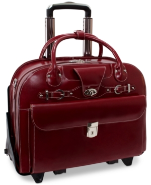 McKlein Roseville Detachable Wheeled Briefcase