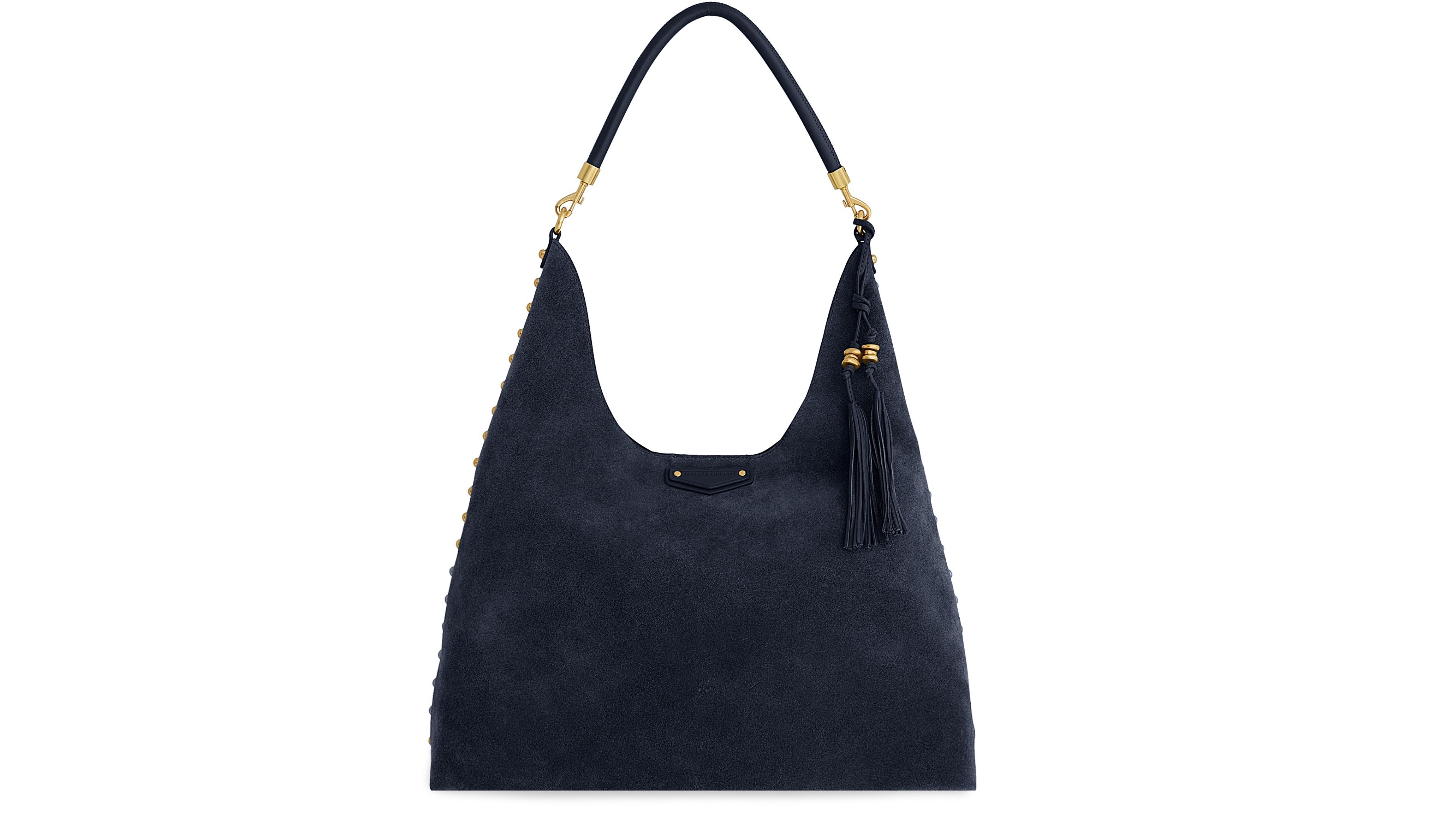 Rebecca Minkoff Nolita Leather Large Studded Hobo Handbag
