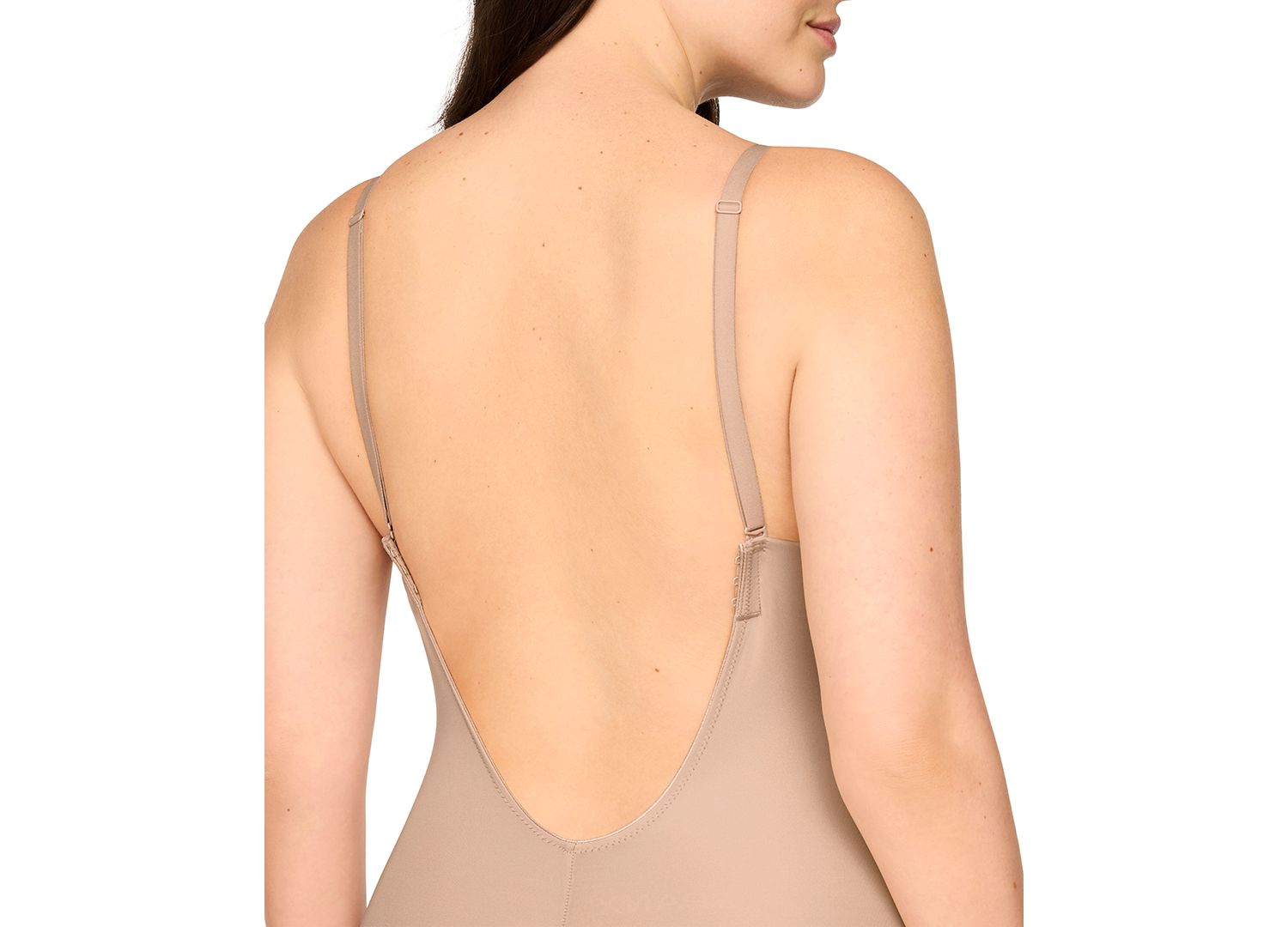 Women's Suit Your Fancy Plunge Low-Back Tummy-Control Bodysuit