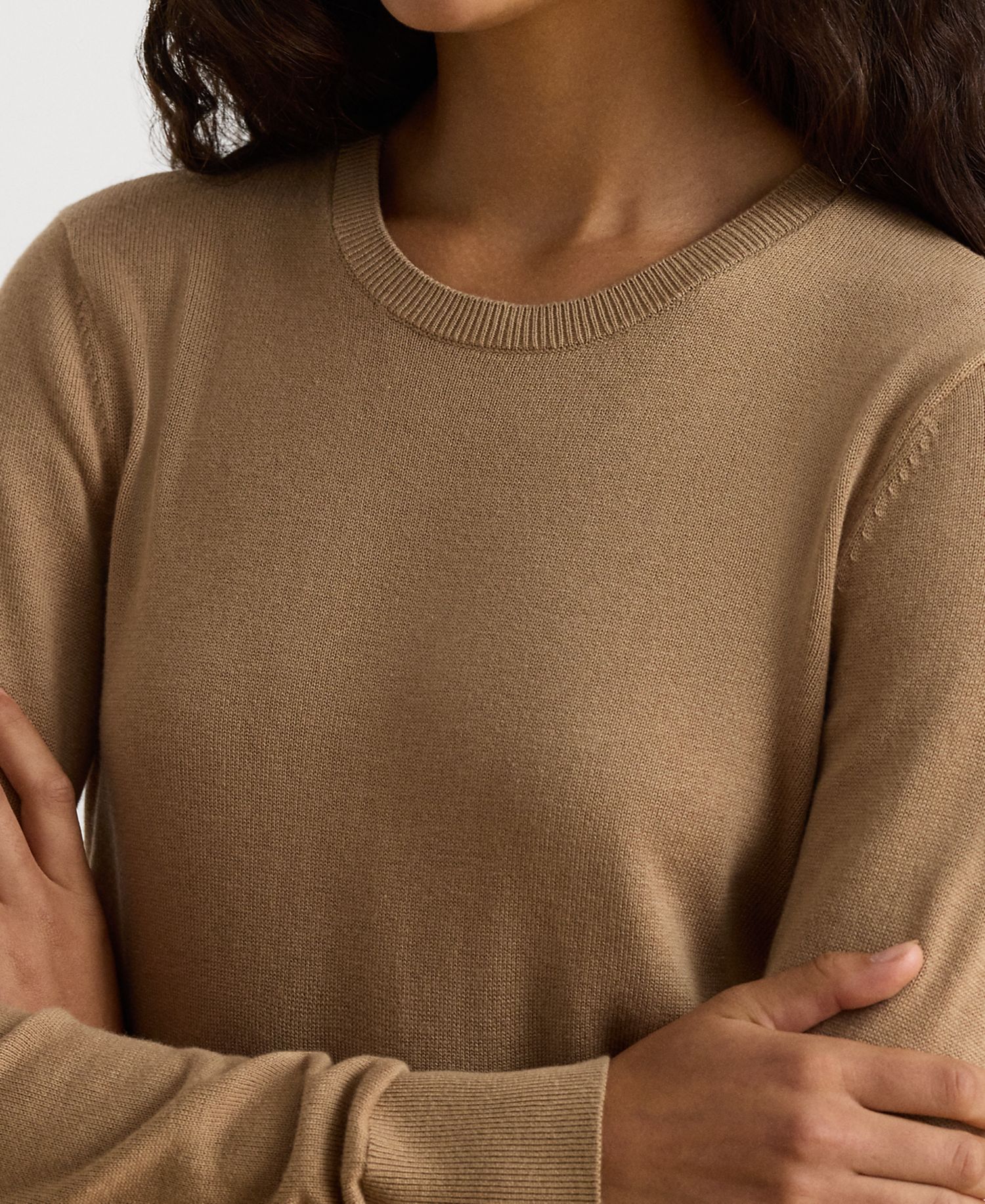 Women's Long-Sleeve Crewneck Sweater