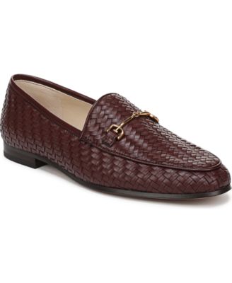 Women's Loraine Weave Bit Almond Toe Loafers