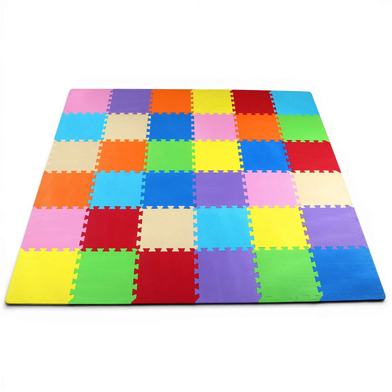 Thick Interlocking Puzzle Foam Exercise Play Mats